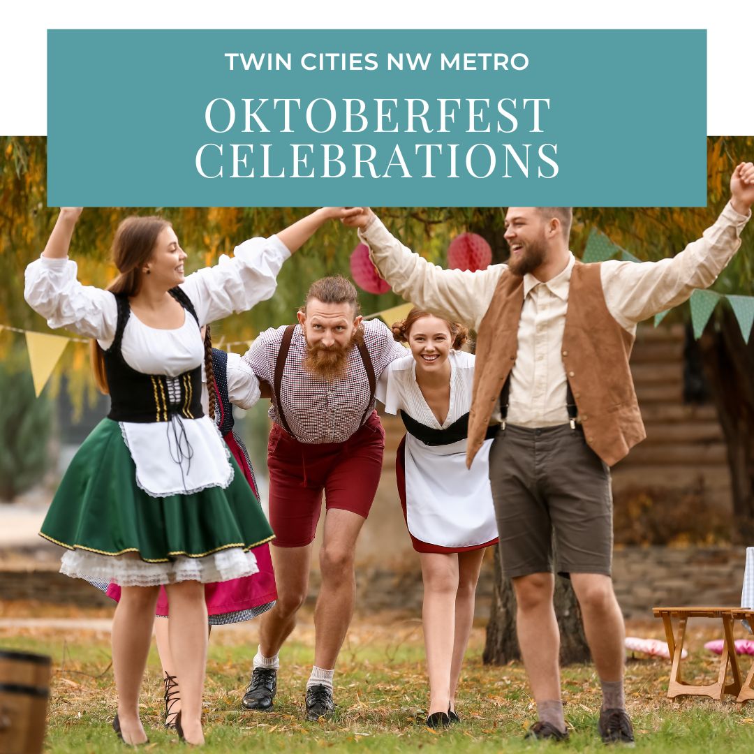 People Dancing at Oktoberfest