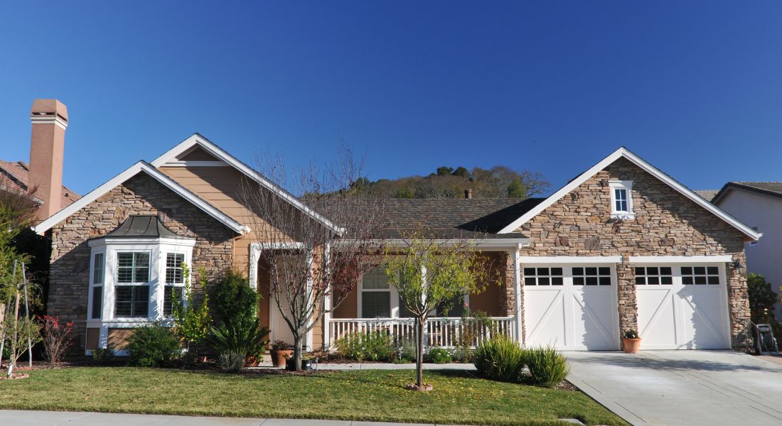 One Level Brick Home